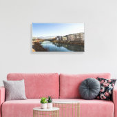 Eine Villacher Winterlandschaft Leinwanddruck (Insitu (Wohnzimmer))