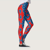 Eine Vintage abstrakte Leggings "Ratti_Creative_Ar (Rechts)
