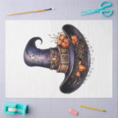 Eine Vintage Halloween-Design-Sammlung 8 Seidenpapier (Basteln)