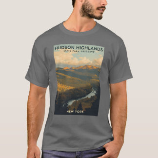 Eine Vintage-Illustration von Hudson Highlands Sta T-Shirt