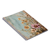 Eine vintage- oder shabby-chic-Blumenkomposition Notizblock (Rechte Seite)