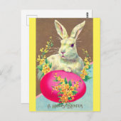 Eine Vintage Postkarte für Ostern (Vorne/Hinten)