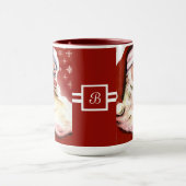 Eine Vintage Sankt Tasse (Zentrum)
