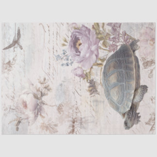 Eine Vintage-Turtle-Designreihe #7 Seidenpapier