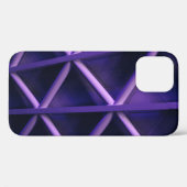 eine violette Decke mit knisterndem Kreuz; blass Case-Mate iPhone Hülle (Rückseite (Horizontal))