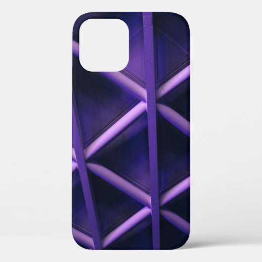 eine violette Decke mit knisterndem Kreuz; blass Case-Mate iPhone Hülle (Rückseite)