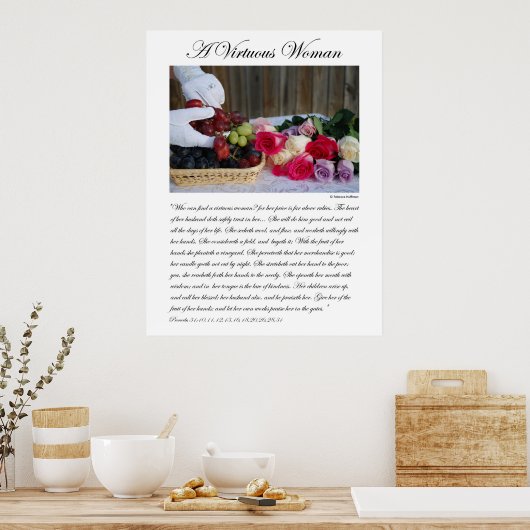 Eine Virtuose Poster (Küche)