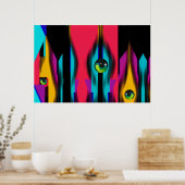 Eine Vision der Kirche des endgültigen Countdown Poster (Küche)