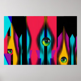 Eine Vision der Kirche des endgültigen Countdown Poster