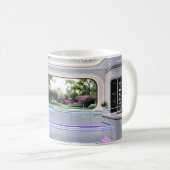 Eine Vision jenseits der Zeit Kaffeetasse (VorderseiteRechts)