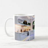 Eine Vision jenseits der Zeit Kaffeetasse (Links)
