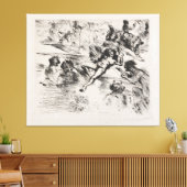 Eine Vision Leinwanddruck (Insitu (Wohnzimmer))