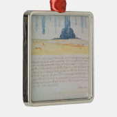 Eine Vision Ornament Aus Metall (Rechts)