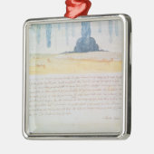 Eine Vision Ornament Aus Metall (Links)