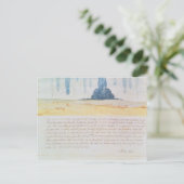 Eine Vision Postkarte (Stehend Vorderseite)