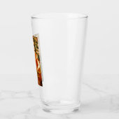 Eine Vision von Fiametta (Rothaarfrau) (Rosetti) Glas (Links)