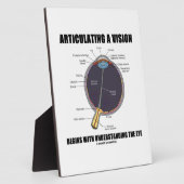 Eine Vision zu artikulieren beginnt das Auge zu ve Fotoplatte (Seite)