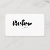 Eine Visitenkarte für Freunde erhalten (Vorderseite)