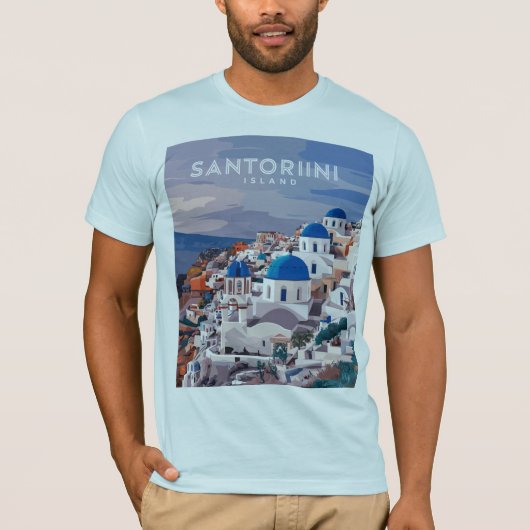 Eine Visuelle Freude an griechischem Charme T-Shirt (Vorderseite)