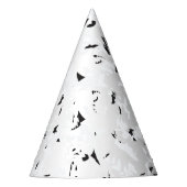 Eine Vogelherde, die am Himmel fliegt. Partyhütchen (Vorderseite)