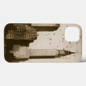 Eine Vogelherde, die fliegt Case-Mate iPhone Hülle (Rückseite (Horizontal))