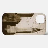 Eine Vogelherde, die fliegt Case-Mate iPhone Hülle (Rückseite (Horizontal))