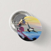 Eine Vogelperspektive Button (Vorne & Hinten)