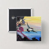 Eine Vogelperspektive Button (Vorne & Hinten)