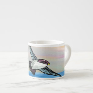 Eine Vogelperspektive Espressotasse