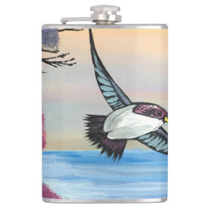 Eine Vogelperspektive Flachmann