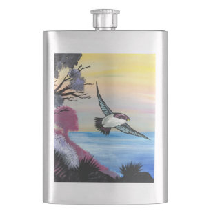 Eine Vogelperspektive Flachmann