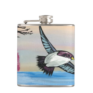 Eine Vogelperspektive Flachmann