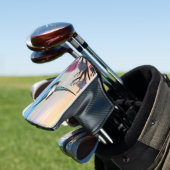 Eine Vogelperspektive Golf Headcover (In Situ)
