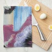 Eine Vogelperspektive Handtuch (Viertel Falte)