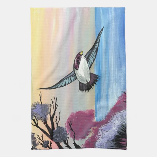 Eine Vogelperspektive Handtuch (Vertikal)