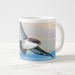 Eine Vogelperspektive Jumbo-Tasse