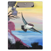 Eine Vogelperspektive Klemmbrett (Vorderseite)