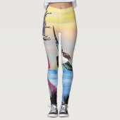 Eine Vogelperspektive Leggings (Vorderseite)