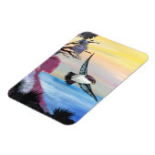 Eine Vogelperspektive Magnet (Linke Seite)