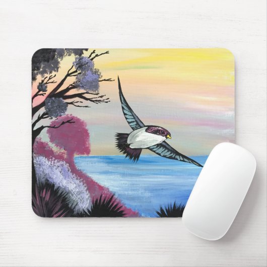 Eine Vogelperspektive Mousepad (Mit Mouse)