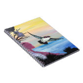 Eine Vogelperspektive Notizblock (Rechte Seite)