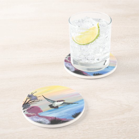 Eine Vogelperspektive Untersetzer (Seite)