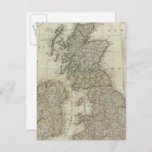 Eine vollständige Karte der Britischen Inseln (Vorne/Hinten)