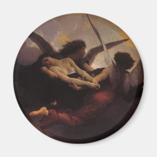 Eine von Bouguereau in den Himmel gebrachte Seele Magnet