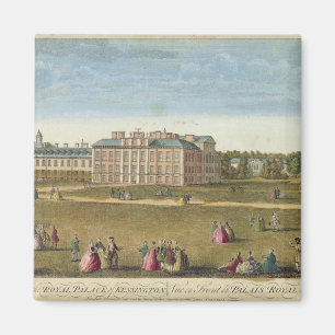 Eine Vorderansicht Royal Palaces von Kensington Magnet