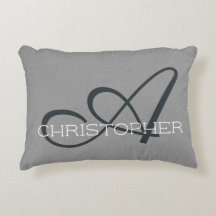 Eine Vorlage für den ersten Individuelle Name grau