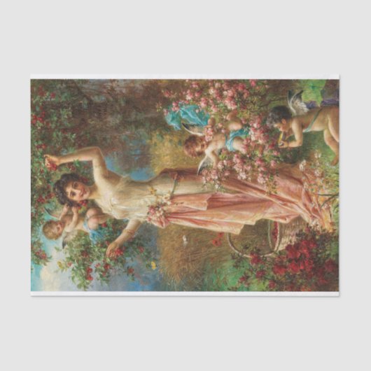 Eine Vorstellung des Sommers mit den Messengers de Seidenpapier (Vorderseite)