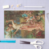 Eine Vorstellung des Sommers mit den Messengers de Seidenpapier (Handwerk)