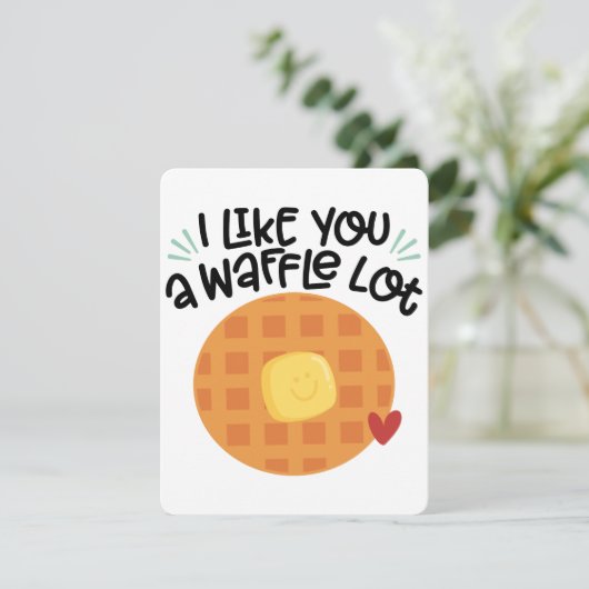 EINE WAFFENLOSE FEIERTAGSKARTE (Stehend Vorderseite)