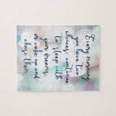 Eine Wahl Puzzle (Horizontal)